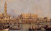 antonio canaletto View of the Ducal Palace in Venice oil painting artist